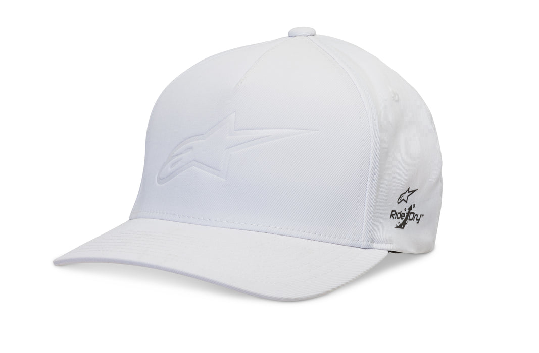 Alpinestars Standard Ageless Deboss Tech Hat White Lg/XL, Multi, one_Size