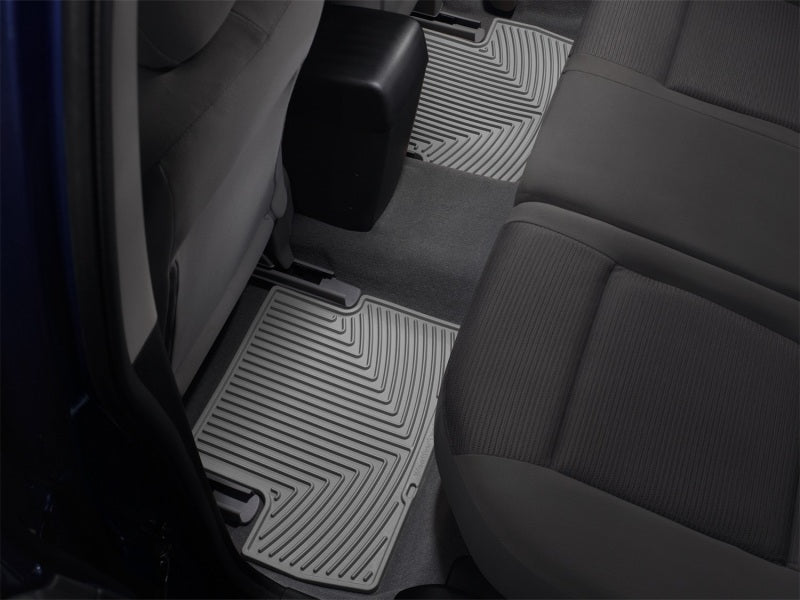 WeatherTech 06-13 Lexus IS Rear Rubber Mats Grey W200GR