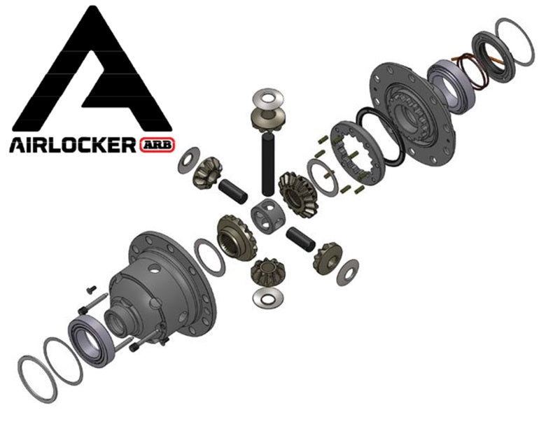 Arb Rd217 Air Locker Differential RD217