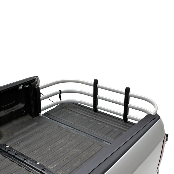 AMP Research 74814-00A Silver BedXTender HD Max for 1997-2003 Ford F-150 (excl SuperCrew incl Heritage) 1999-2022 Ford F-250/350 2004-2018 Nissan Titan 2019-2022 Ram Classic 1982-2022 Dodge Ram 1500 1982-2020 Dodge Ram 2500/3500 Standard Bed