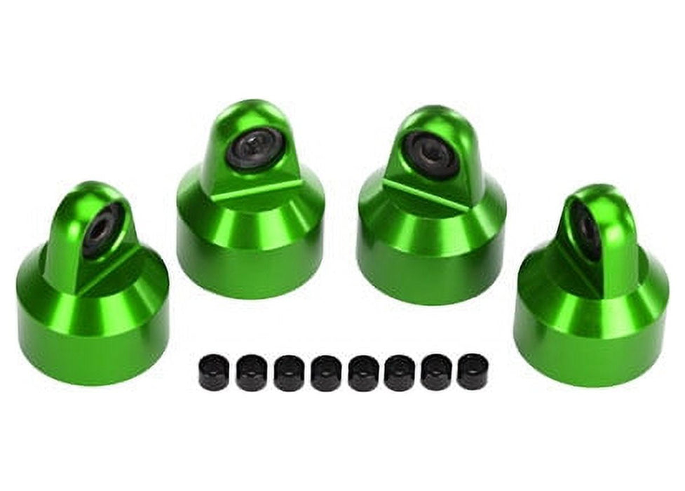 Traxxas Anodized-Aluminum Gtx Shock Caps Accessories/Tools, Green 7764G