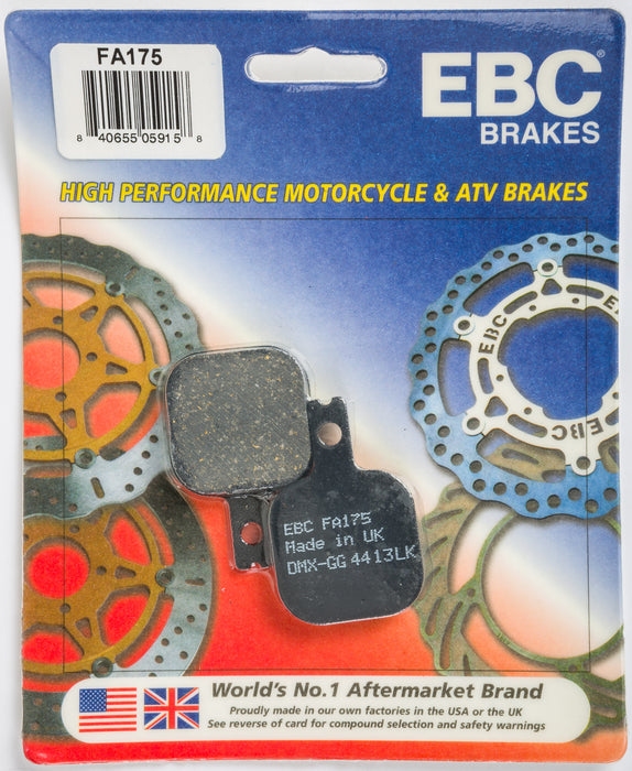 EBC Brakes FA175 Disc Brake Pad Set, One-Size