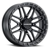 Raceline A11B-22756-00 A11 Krank XL Wheel - 22x7-3.5 + 3.5 Offset - 4/156 - Satin Black