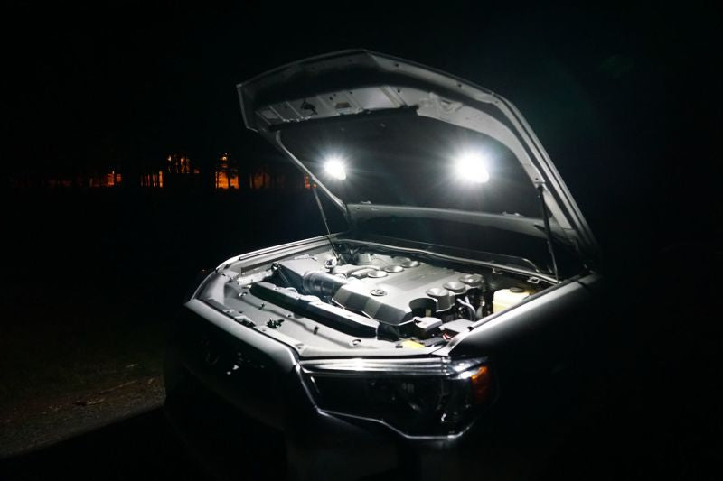 KC HiLiTES Cyclone LED Universal Under Hood Light DIY Auto Wiring Kit, 2 Lights