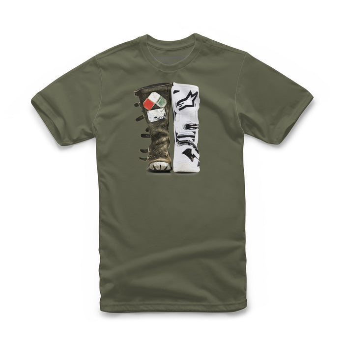 Alpinestars Unisex-Adult Roots Tee-Military (X-Large) (Multi, One Size)