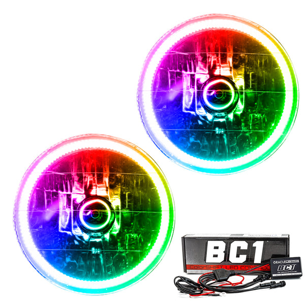 Oracle 97-06 compatible with Jeep Wrangler TJ SMD HL ColorSHIFT w/ BC1 Controller SEE WARRANTY 7081-335