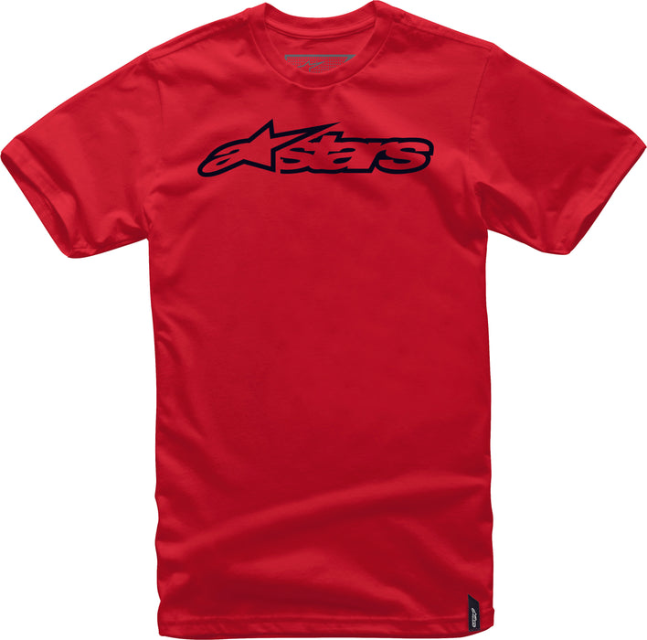 Alpinestars Blaze Tee Red/Black Sm 1032-72032-3010-SM