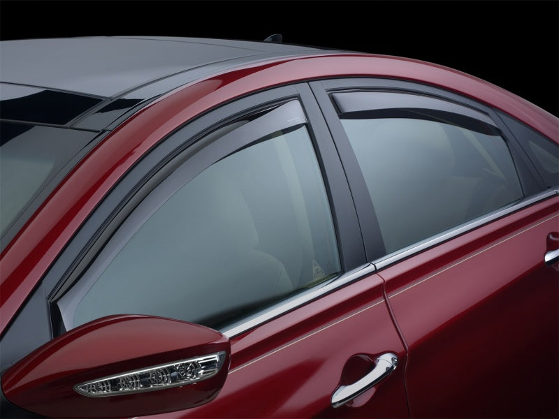 WeatherTech 15+ Chrysler 200 Front and Rear Side Window Deflectors Dark Smoke 82770