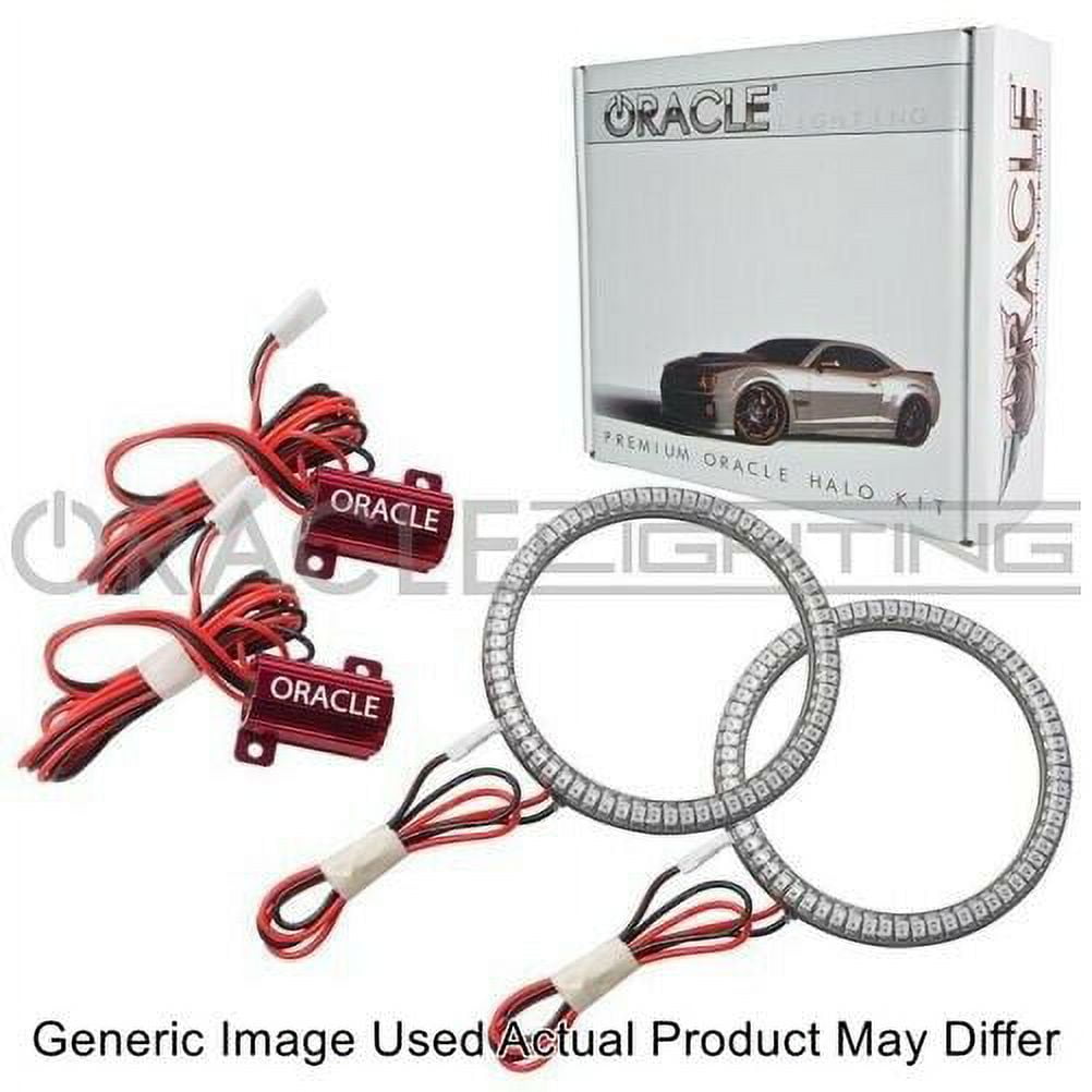 Oracle Lights 1229-003 LED Fog Light Halo Kit Red for 2013-2015 Fits Dodge Dart