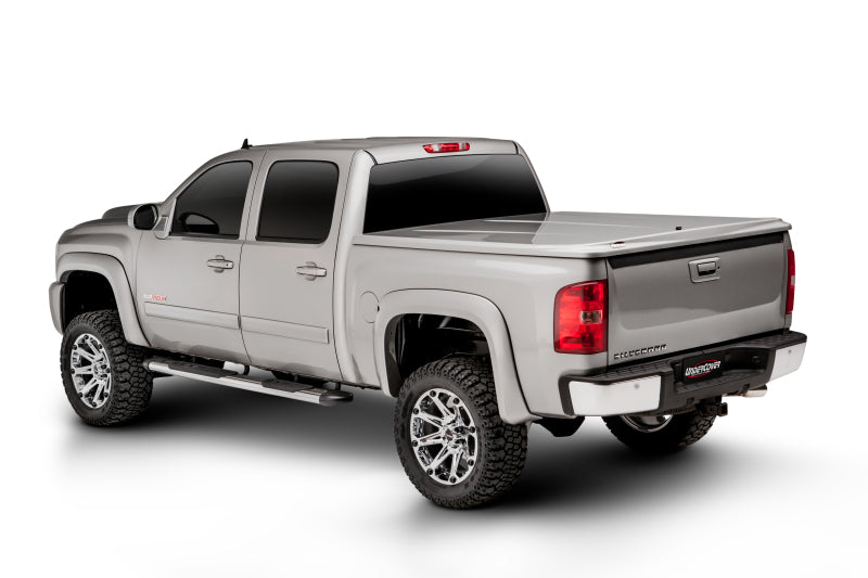 UnderCover 19-20 Chevy Silverado 1500 5.8ft Lux Bed Cover Satin Steel Metallic UC1176L-G9K