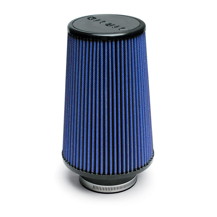 Airaid Universal Clamp-On Air Filter: Round Tapered; 3.5 In (89 Mm) Flange Id; 9 In (229 Mm) Height; 6 In (152 Mm) Base; 4.625 In (117 Mm) Top 703-420