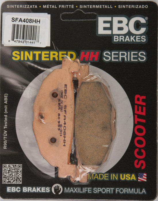 EBC Brakes SFA408HH Sintered Scooter Brake Pad