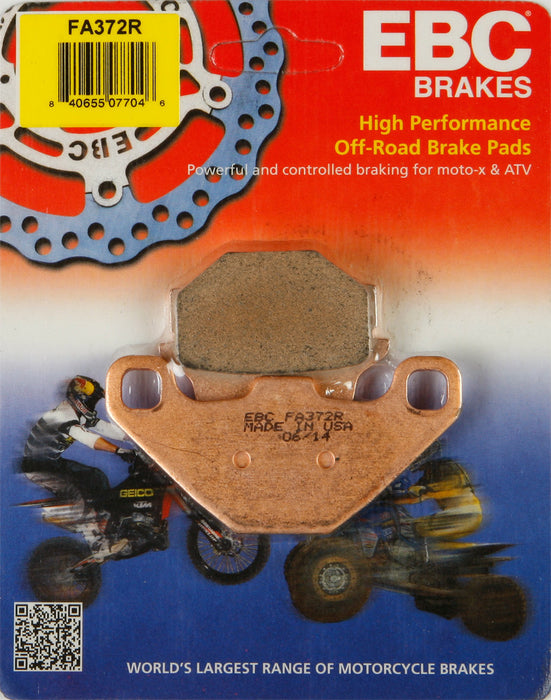 EBC Brakes FA372R Disc Brake Pad Set