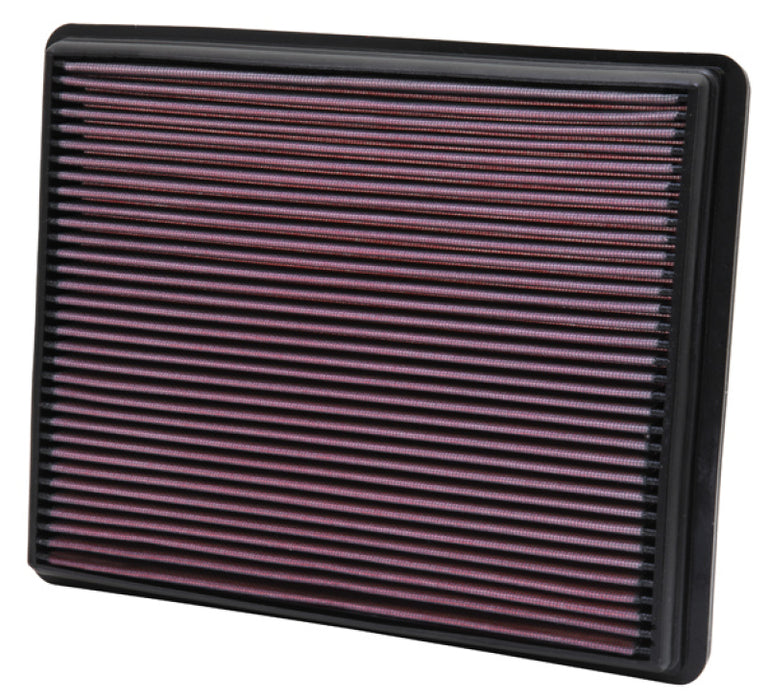 K&N 02-04 Cadillac / 99-10 Chevy/GMC Pickup / 99-01 compatible with Jeep Drop In Air Filter 33-2129