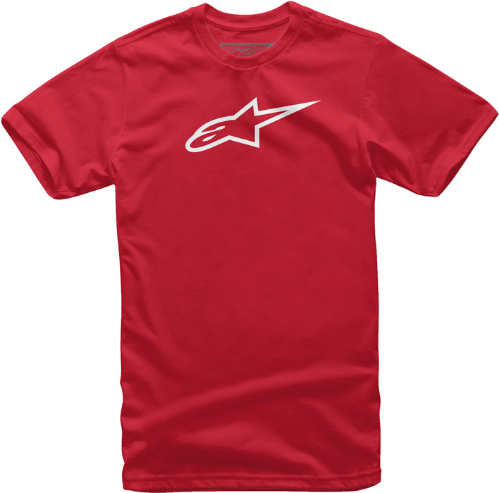 Alpinestars Youth Ageless Tee Red/White Md 3038-72002-3020-M