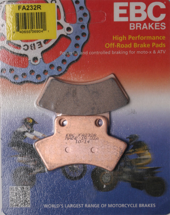 EBC Brakes FA232R Disc Brake Pad Set