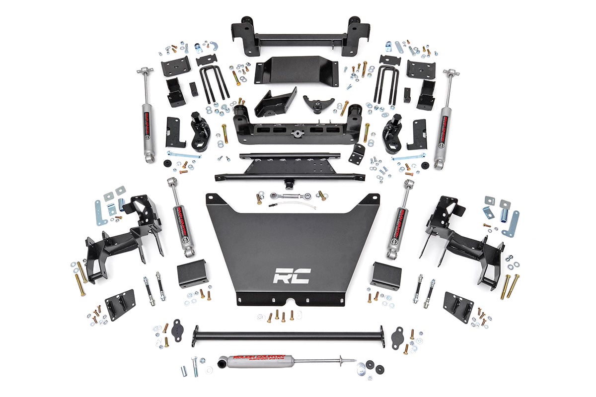 Rough Country 6 Inch Lift Kit Ntd Fits Chevy/GMC S10 Pickup Ext Cab (94-04/Sonoma Ext Cab (94-03) 244.20