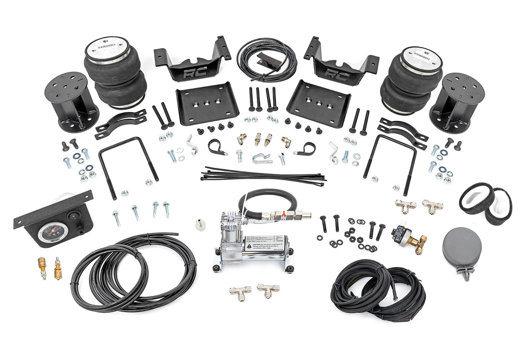 Rough Country Air Spring Kit W/Compressor 5 Inch Lift Kit Chevy/Gmc 1500 (07-18) 100054C
