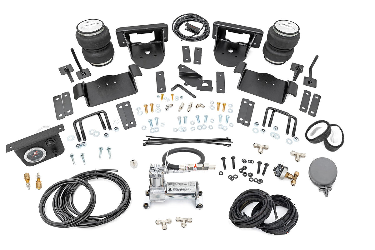 Rough Country Air Spring Kit W/Compressor 0-6" Lifts Fits Ford F-150 4WD (21-23) 10009C