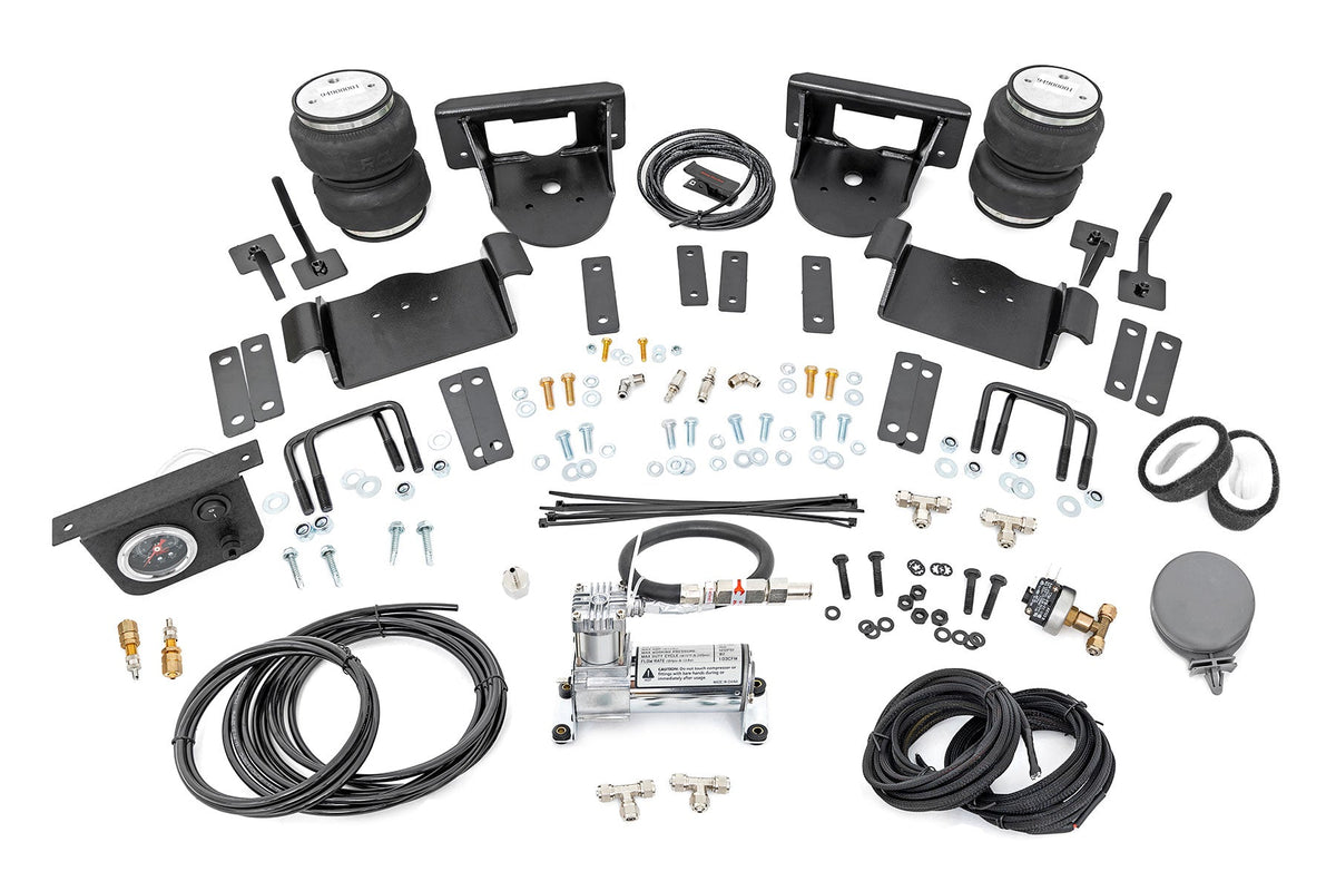 Rough Country Air Spring Kit W/Compressor 0-6" Lifts Fits Ford F-150 4WD (15-20) 10017C