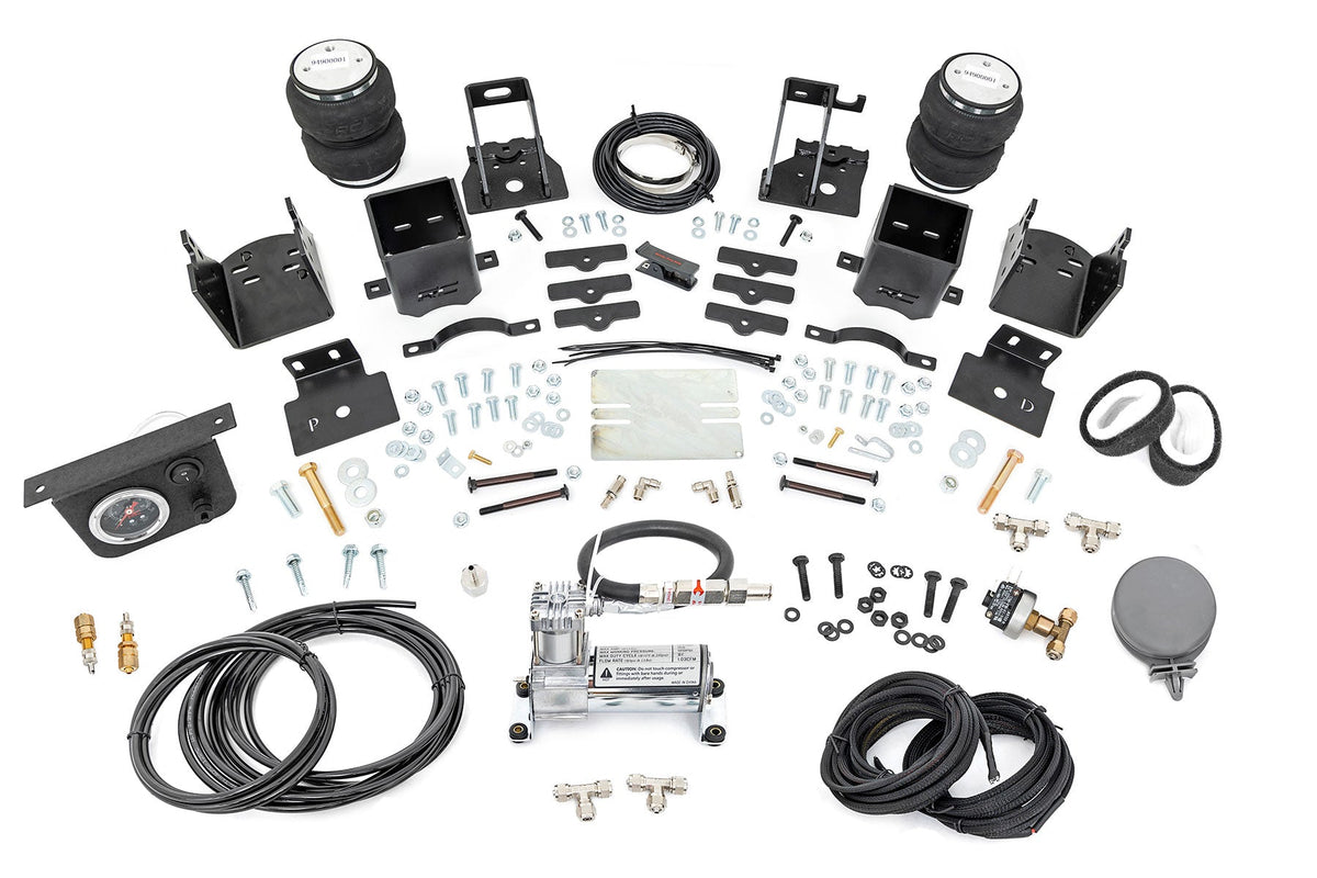 Rough Country Air Spring Kit W/Compressor Fits Ford F-250/F-350 Super Duty (05-16) 10020C
