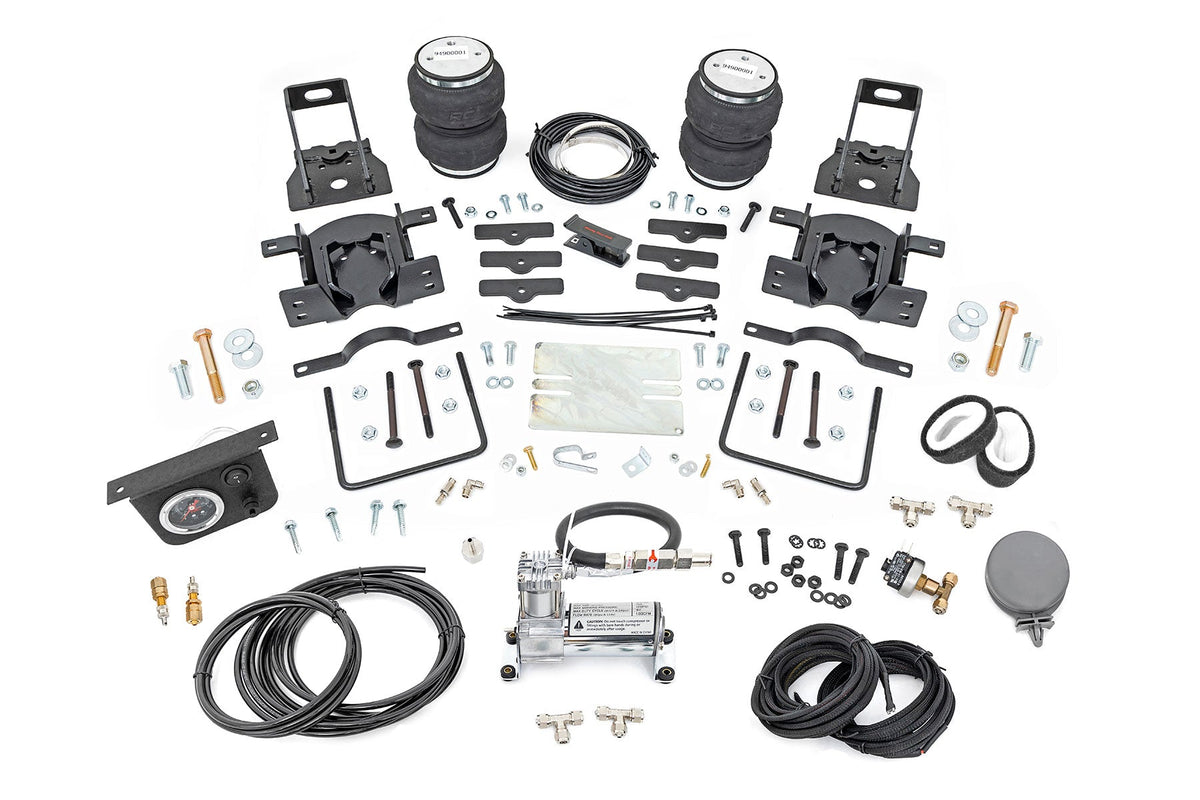 Rough Country Air Spring Kit W/Compressor Fits Ford F-250/F-350 Super Duty (05-16) 10023C
