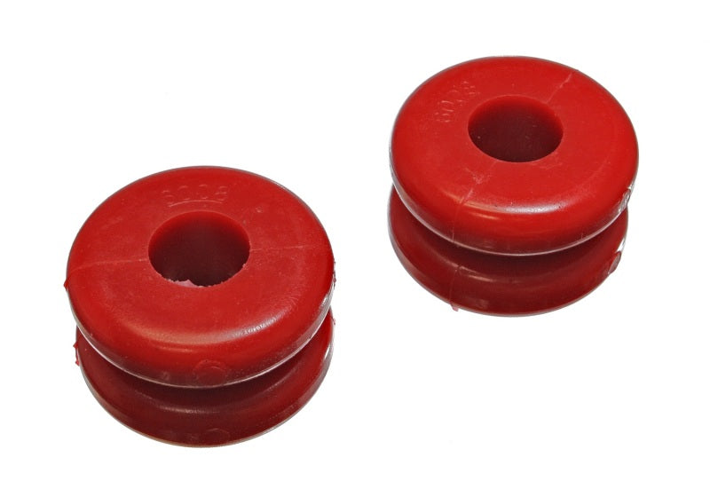 Energy Suspension 2-1/4in Tall x 3-9/16in Dia Red Coil Spring Damper Donuts (Set of 2) 9.9005R