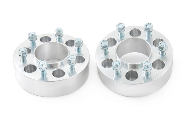 Rough Country 2 Inch Wheel Spacers 6X135 Fits Ford F-150 4WD (2015-2023) 10092