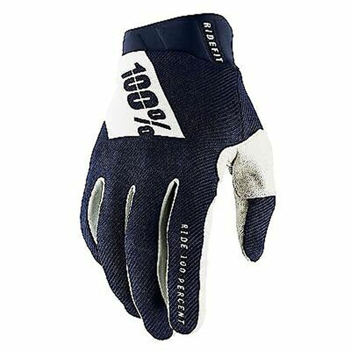 100% RIDEFIT Motocross Gloves - MX Dirt Bike & Powersport Riding Gear for Men