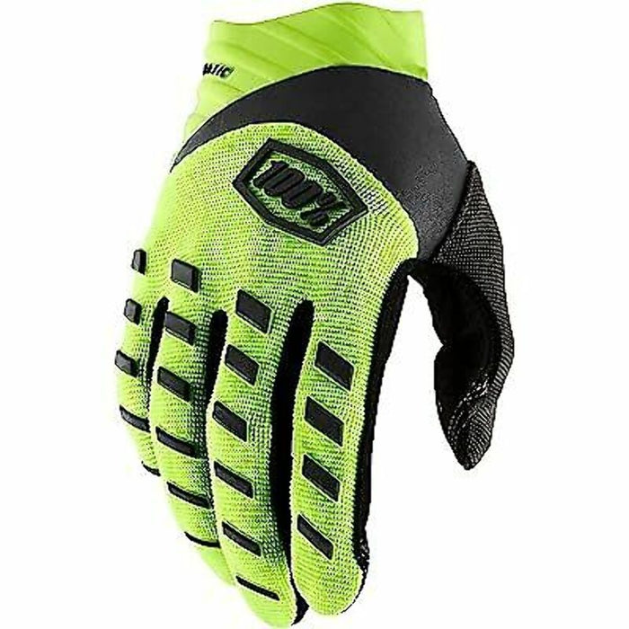 100% AIRMATIC Glove Fluo Yellow/Black SM