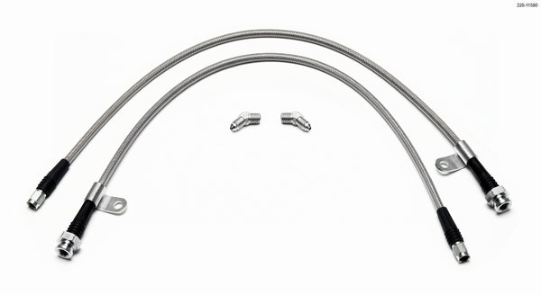 Wilwood Flexline Kit Front Compatible with Nissan 370Z/Fiti G37 w/ SL4 or SL6 Caliper 220-11590