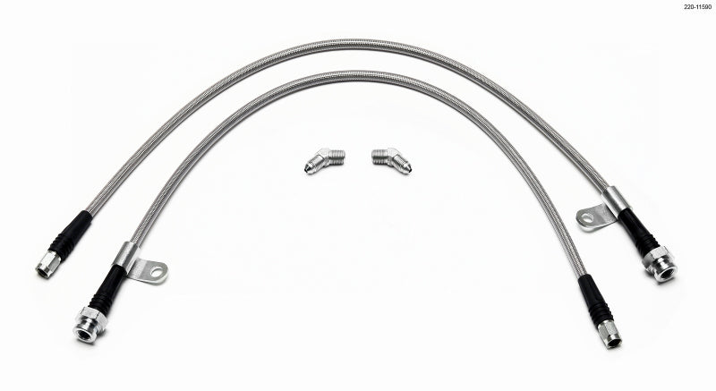 Wilwood Flexline Kit Front Compatible with Nissan 370Z/Fiti G37 w/ SL4 or SL6 Caliper 220-11590