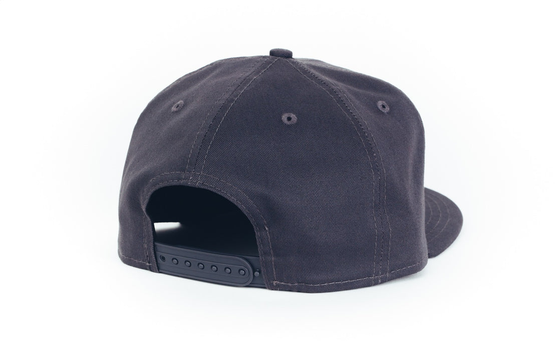 Rigid Industries New Era Flat Bill Hat Grey With Grey Logo Patch, Snapback 1032