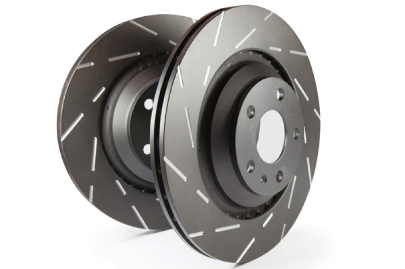 EBC 97-2000 Ford Econoline E250 4.2L (4 Wheel ABS) USR Slotted Front Rotors USR7697