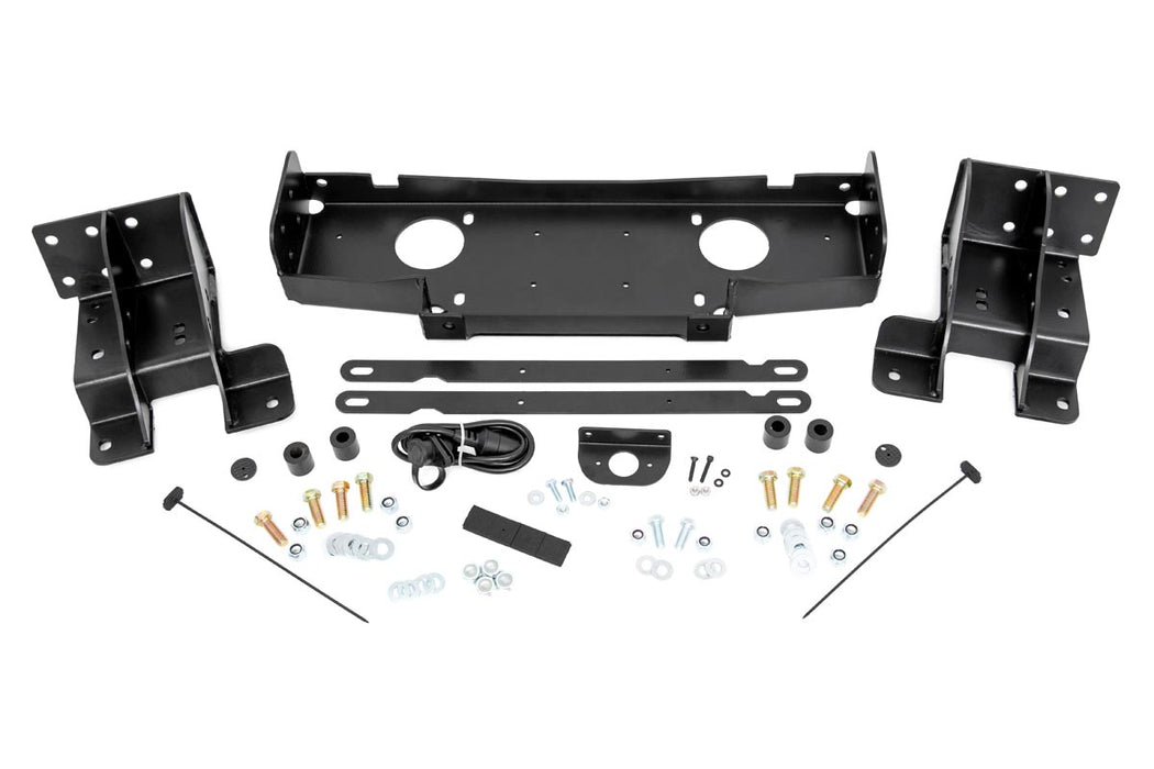 Rough Country Hidden Winch Mount compatible with Jeep Grand Cherokee Wk2 4Wd (2014-2020) 10602