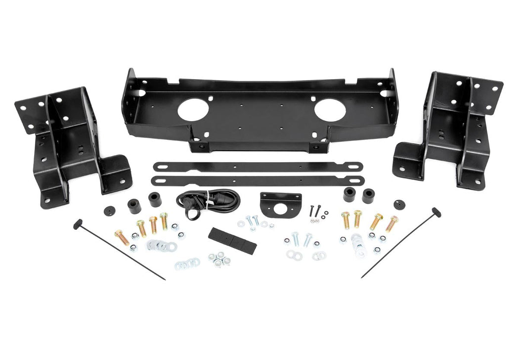 Rough Country Hidden Winch Mount compatible with Jeep Grand Cherokee Wk2 4Wd (2014-2020) 10602