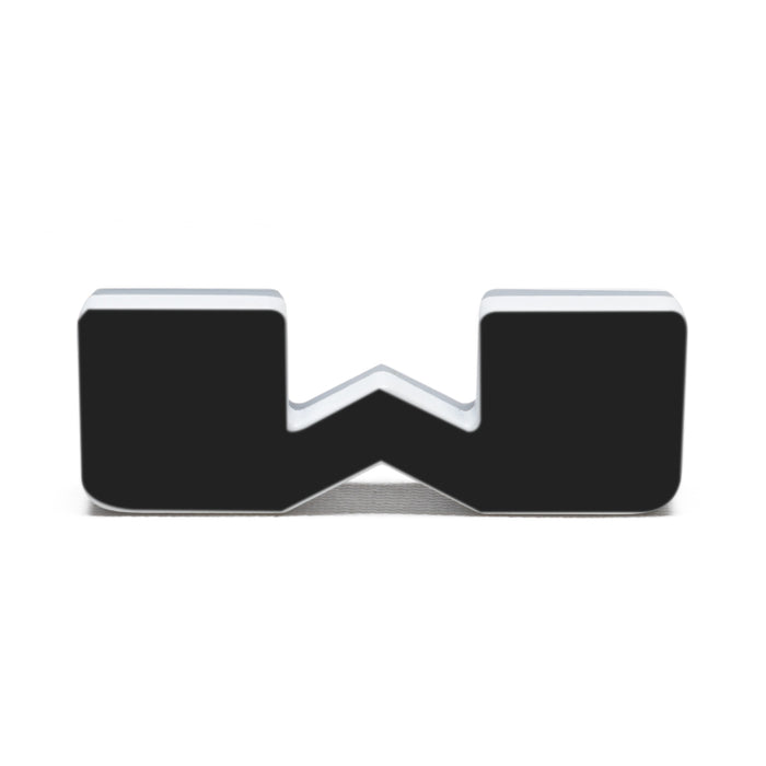 ORACLE Lighting Universal Illuminated LED Letter Badges Matte Blk Surface Finish W SEE WARRANTY 3141-W-005