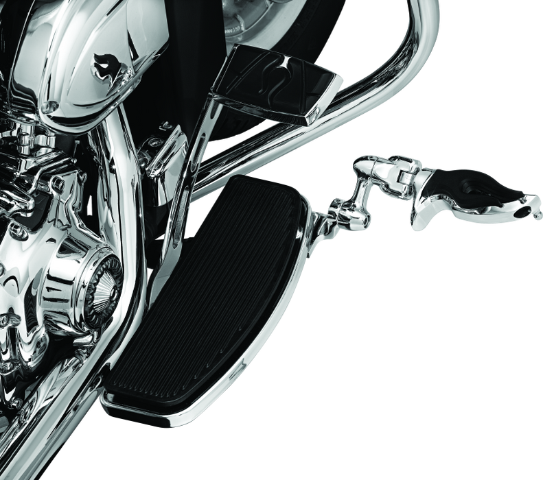 Kuryakyn Chrome Flamin' Pegs Male Mount Adapters Harley Goldwing Fits Indian
