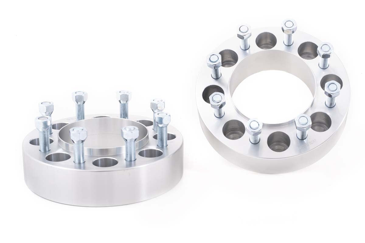 Rough Country 2 Inch Wheel Spacers 8X170 Fits Ford F-250/F-350 Super Duty (03-23) 1094A