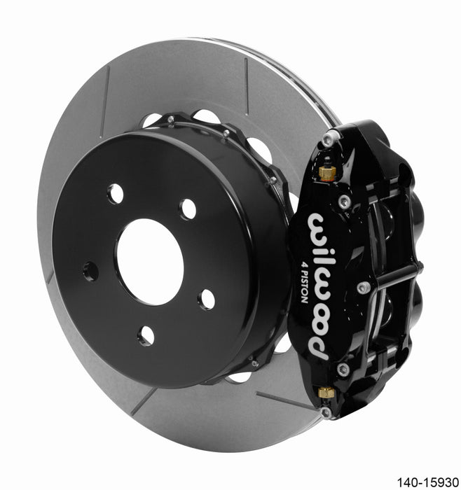 Wilwood Superlite 4R Rear Brake Kit 14.00 Black 2018-Up compatible with Jeep JL w/Lines 140-15930