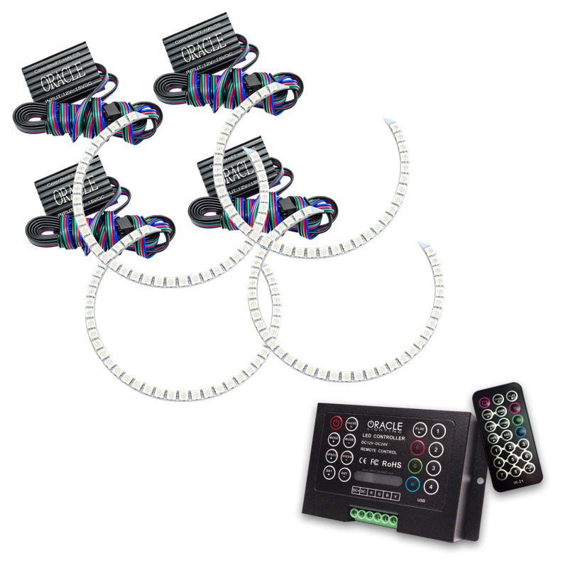 Oracle Fits BMW X3 04-09 Halo Kit Colorshift W/ 2.0 Controller See Warranty 2213-333