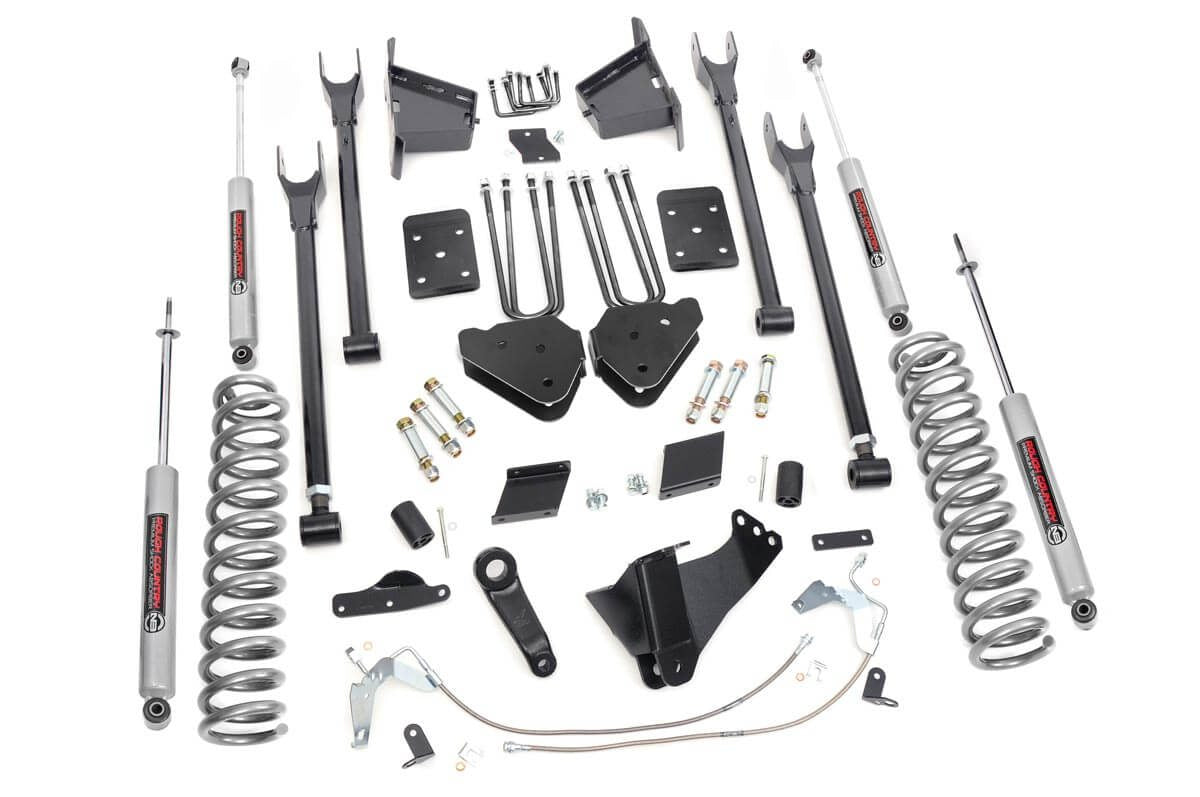 Rough Country 6 Inch Lift Kit 4-Link No Ovld Fits Ford F-250 Super Duty (11-14) 532.20