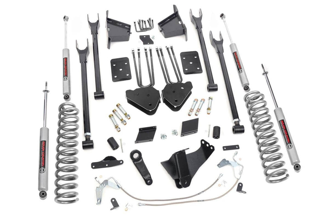 Rough Country 6 Inch Lift Kit 4 Link Ovld Ford F-250 Super Duty 4Wd (15-16) 589.20