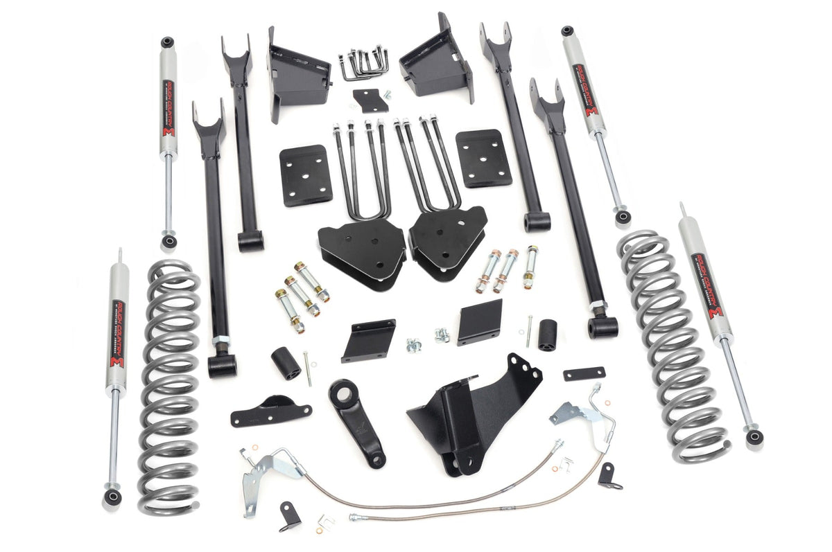 Rough Country 6 Inch Lift Kit 4-Link No Ovld M1 Fits Ford F-250 Super Duty (15-16) 52740
