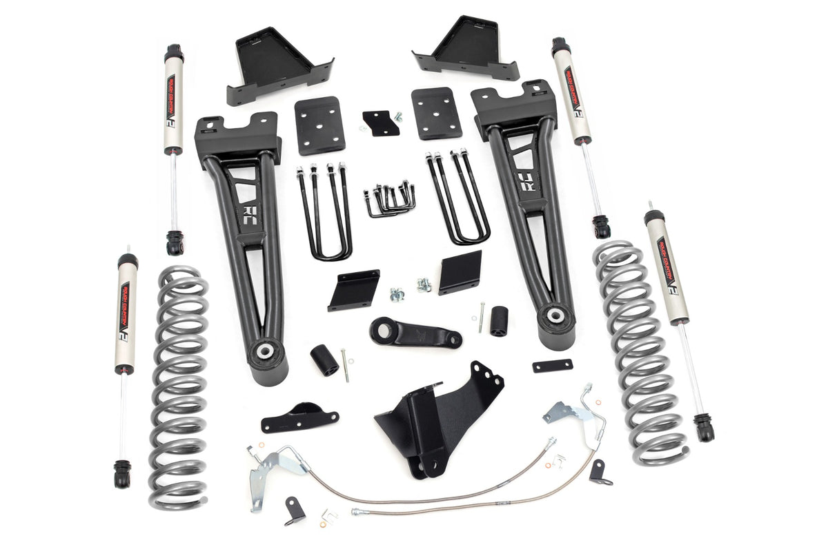 Rough Country 6 Inch Lift Kit Diesel Radius Arm No Ovld V2 Fits Ford F-250 Super Duty (15-16) 54370