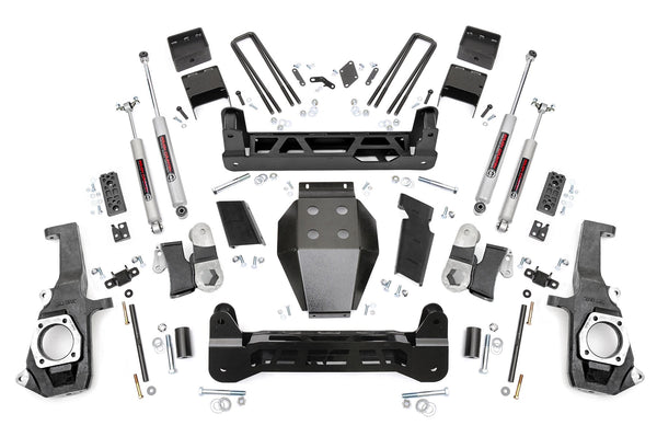 Rough Country 5 Inch Lift Kit Ntd Fits Chevy/GMC 2500HD/3500HD (11-19) 26030