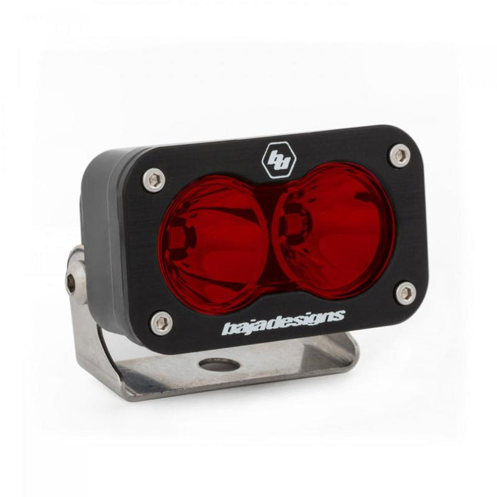 Baja Designs Led Work Light Red Lens Spot Pattern S2 Sport 540001RD