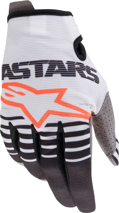 Alpinestars 3561820-250-S Radar Gloves Off White/Black Sm