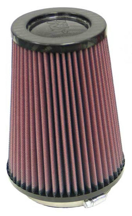 K&N Universal Air Filter Carbon Fiber Top: High Performance, Premium, Replacement Filter: Flange Diameter: 4 In, Filter Height: 7 In, Flange Length: 0.625 In, Shape: Round Tapered, Rp-4970 RP-4970