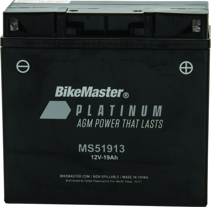 Bikemaster Platinum Battery 51913-FA